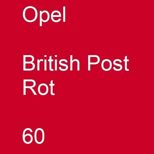 Opel, British Post Rot, 060.